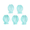 Transparent Spray Painted Glass Beads GLAA-N035-024-C03-1