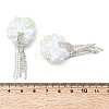 Handmade Polymer Clay Rhinestone Beads CLAY-Z006-02A-3