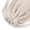 Cotton Packing Pouches Drawstring Bags ABAG-R011-10x14-3