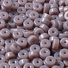 Opaque Colours Glass Seed Beads SEED-E001-P3x6mm-09-3