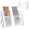 3-Tier Acrylic Display Riser Stands for Cosmetic Jewelry ODIS-WH0043-217C-1
