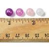 64Pcs 4 Colors Round Imitation Cat Eye Resin Beads RESI-FS0001-66B-5