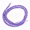 Natural Amethyst Beads Strands G-O166-29-4mm-2