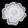 12Pcs 12 Style Flower/Butterfly Polyester Embroidery Sew on Clothing Patches PATC-CA0001-10-3