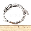 304 Stainless Steel Link Chain Bracelets for Women Men BJEW-P386-08P-6