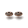 Tibetan Style Alloy Spacer Beads AL-CBA3B63-08R-1