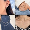 50Pcs Tibetan Style Alloy Pendants FIND-YW0009-56-6