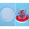 DIY Round Coaster Silicone Molds DIY-P010-28-1
