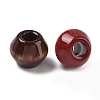 Opaque Acrylic Imitation Cat Eye Beads MACR-L016-02-2