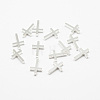 Brass Tiny Cross Charms LS-KK-F718-08P-1
