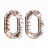 Transparent Acrylic Linking Rings OACR-N009-013A-10-2
