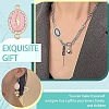 12Pcs 6 Colors Religion Alloy Enamel Connector Charms FIND-YW0012-24-6