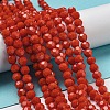 Opaque Glass Beads Stands EGLA-A035-P6mm-D03-2