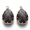 K9 Glass Imitation Tourmaline Pendants X-GLAA-Q069-02H-2