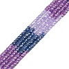 Cubic Zirconia Beads Strands ZIRC-P125-2x3mm-23-2