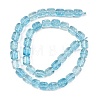 Transparent Glass Beads Strands GL-A001-01A-03-4