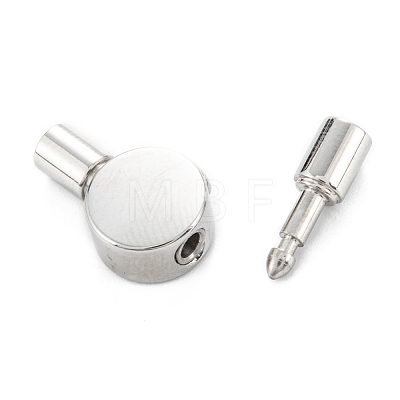 304 Stainless Steel Bayonet Clasps STAS-P285-03P-1