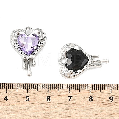 Alloy Rhinestone Pendants ALRI-L052-03P-1