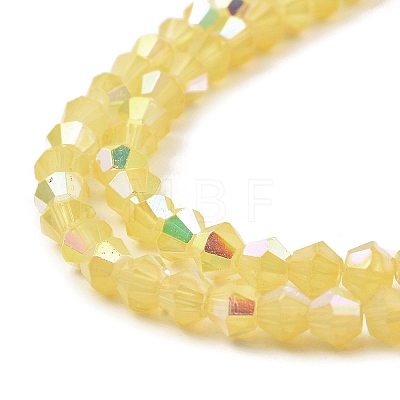Baking Painted Glass Beads Strands DGLA-F029-J2mm-A06-1