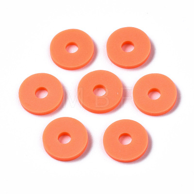 Handmade Polymer Clay Beads CLAY-R067-8.0mm-B12-1
