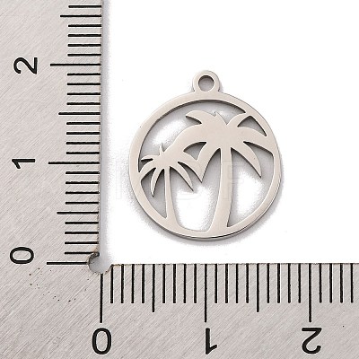 Non-Tarnish 201 Stainless Steel Pendants STAS-U016-07P-1