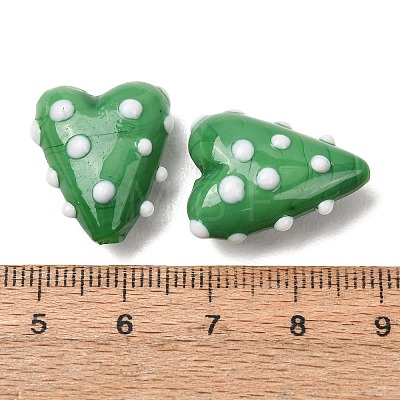 Handmade Lampwork Enamel Beads LAMP-Z025-01I-1