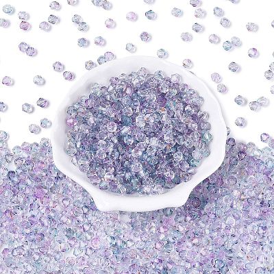 Transparent Glass Seed Beads SEED-N014-01A-03-1