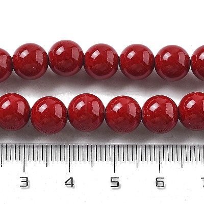 Synthetic Turquoise Beads Strands G-A255-A04-01A-1