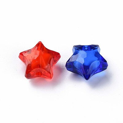Transparent Acrylic Beads TACR-S152-02A-A-1