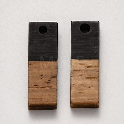 Resin & Walnut Wood Pendants RESI-S358-B-79T-1