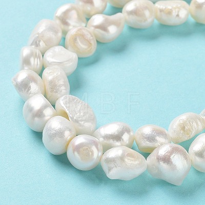 Natural Cultured Freshwater Pearl Beads Strands PEAR-Z002-08-1