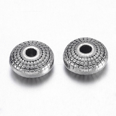 Tibetan Style Alloy Spacer Beads LS-LF0391Y-1