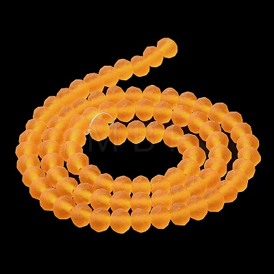 Transparent Glass Beads Strands X-EGLA-A034-T6mm-MD05-1
