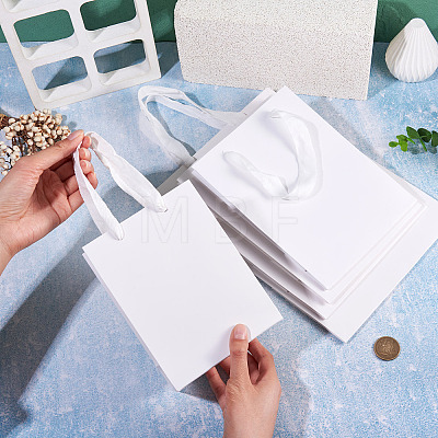 10Pcs 5 Sizes Kraft Paper Gift Shopping Bags Set ABAG-TA0002-23A-1