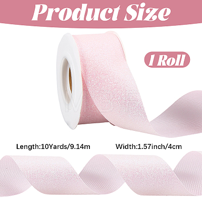 10 Yards Sparkle Polyester Ribbon OCOR-CY0004-10A-1