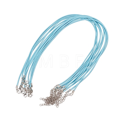 Waxed Cord Necklace Making X-NCOR-T001-56-1
