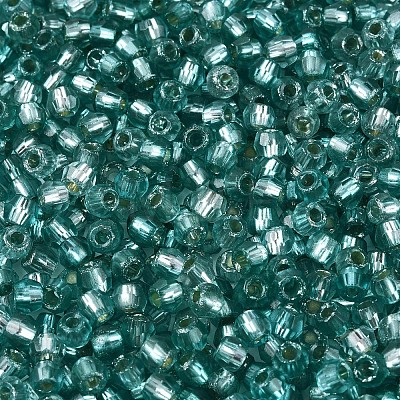 Silver Lined Glass Seed Beads SEED-T007-18A-07-1