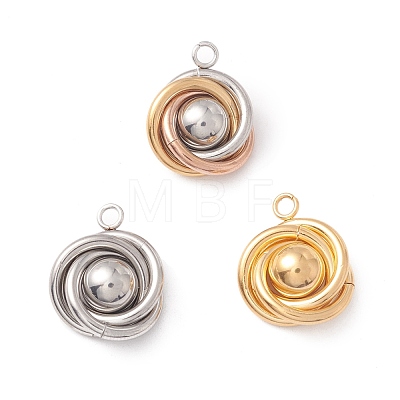 304 Stainless Steel Pendants STAS-A059-04P-1