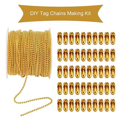DIY Tag Chains Making Kit DIY-YW0005-91-1