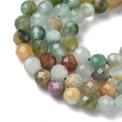 Natural African Jade Beads Strands X-G-L651-C04-4mm-1