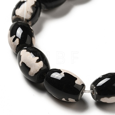 Tibetan Style dZi Beads Strands G-F726-A12-1