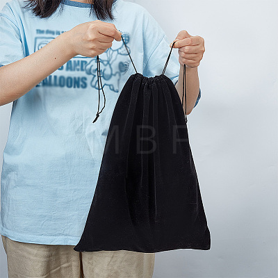 Velvet Drawstring Bags TP-WH0007-15-1