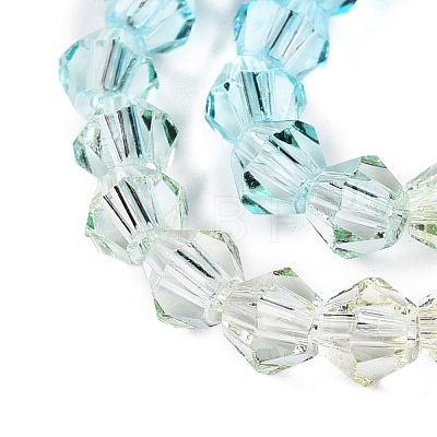 Baking Painted Glass Bead Strands DGLA-A039-T4mm-A07-1