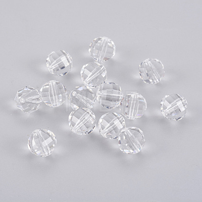 Imitation Austrian Crystal Beads SWAR-F079-8mm-01-1