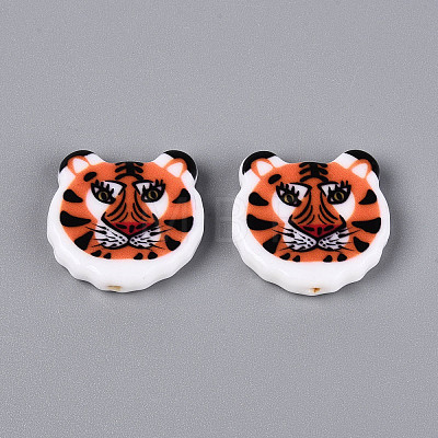Printed Opaque Resin Beads RESI-N043-08-1