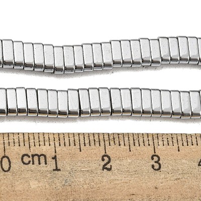 Electroplated Non-magnetic Synthetic Hematite Beads Strands G-C106-B02-08A-1