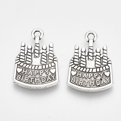 Tibetan Style Alloy Pendants TIBE-S314-65AS-LF-1