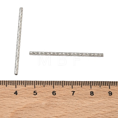 304 Stainless Steel Tube Beads STAS-Z192-07P-08-1