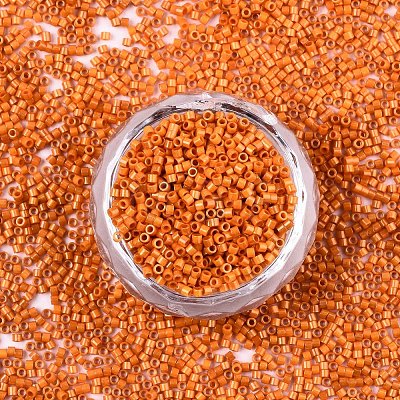 11/0 Grade A Baking Paint Glass Seed Beads X-SEED-S030-1028-1