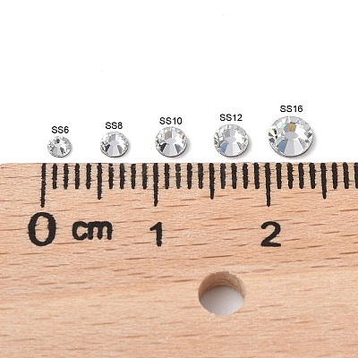 Preciosa® Crystal Hotfix Flatback Stones Y-PRC-HSS8-33400-1